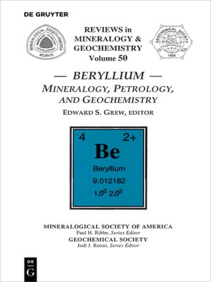 cover image of Beryllium